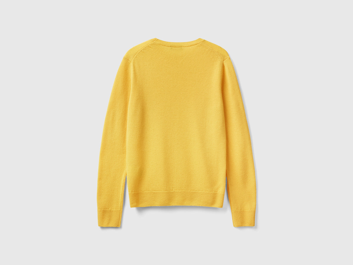 Maglia girocollo in lana Merino