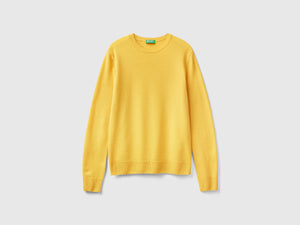 Maglia girocollo in lana Merino