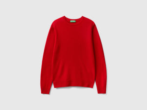 Maglia girocollo in lana Merino