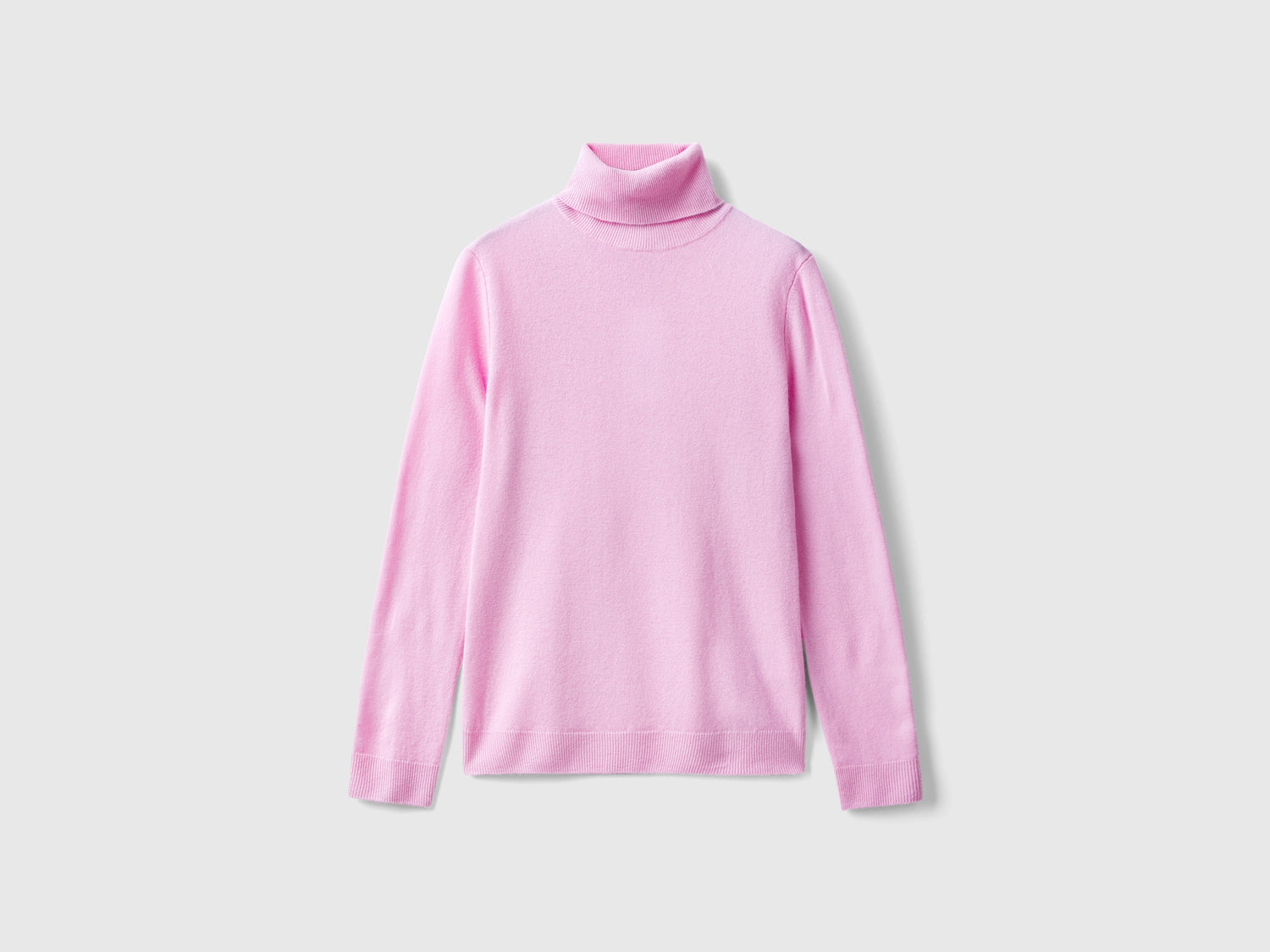 Dolcevita lilla in pura lana Merino da donna lavanda | Benetton Outlet