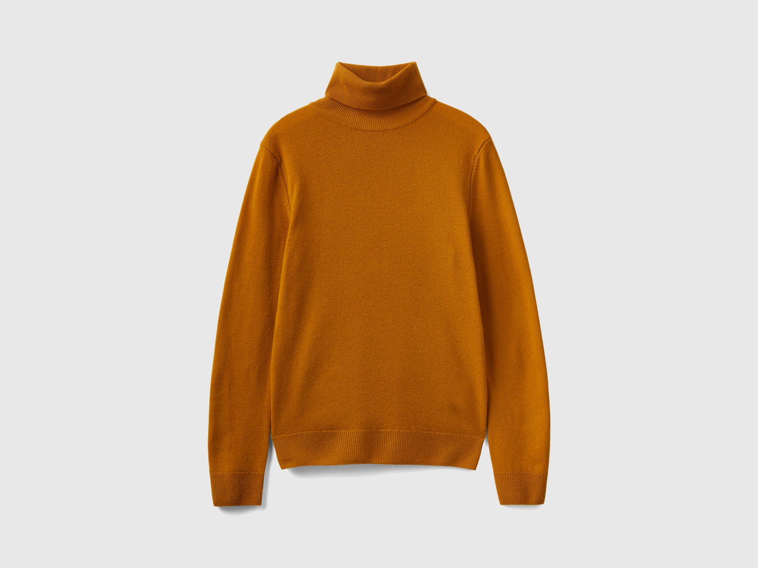 Dolcevita tabacco in pura lana Merino da donna bruciato | Benetton Outlet