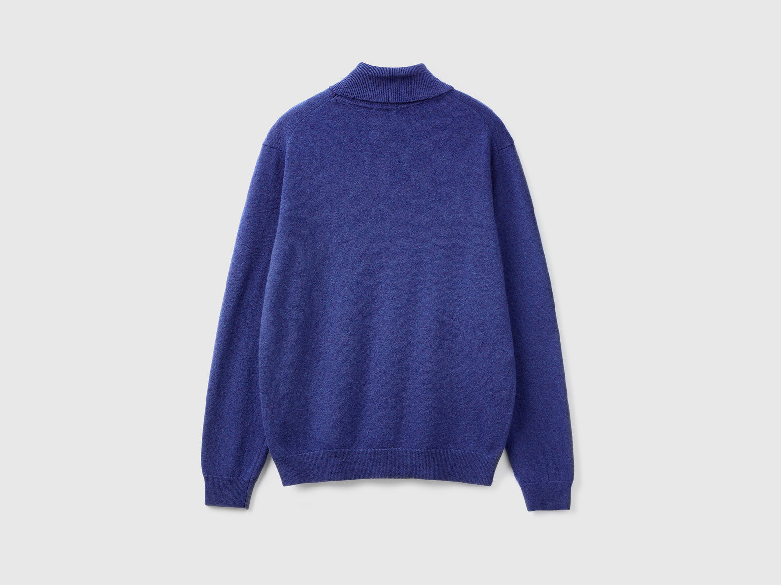 Dolcevitaette in pura lana Merino da uomo blu 2 | Benetton Outlet