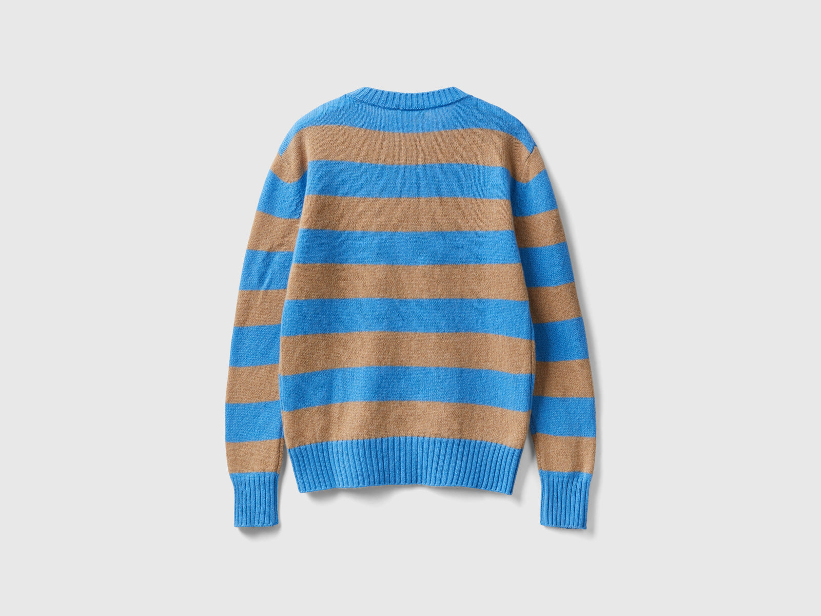 Maglia a righe in pura lana Shetland da donna multi-color 2 | Benetton Outlet