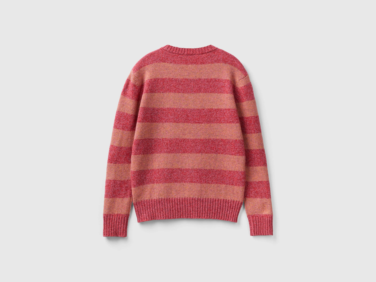 Maglia a righe in pura lana Shetland da donna multi-color 2 | Benetton Outlet