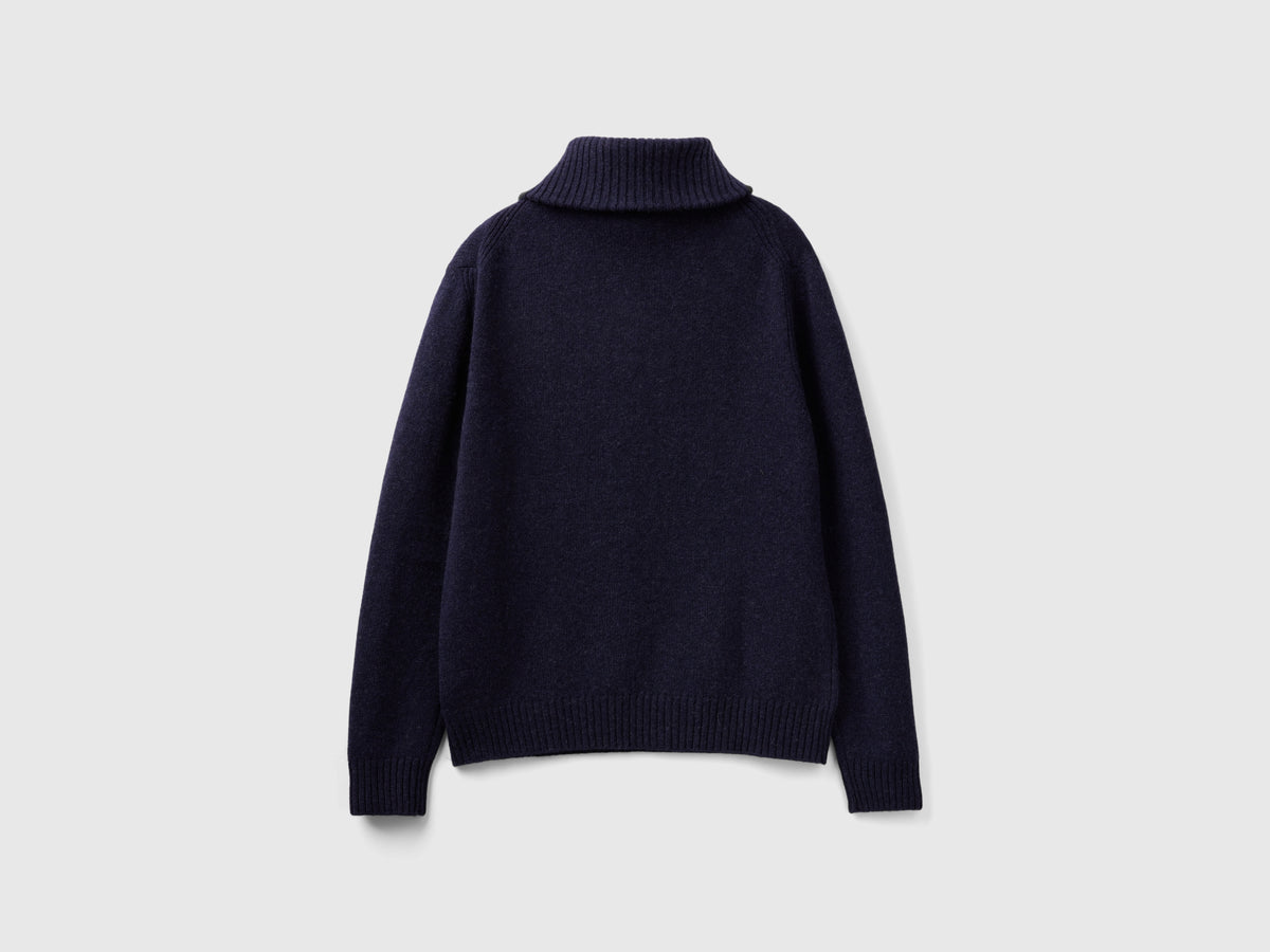 Pure Shetland wool sweater