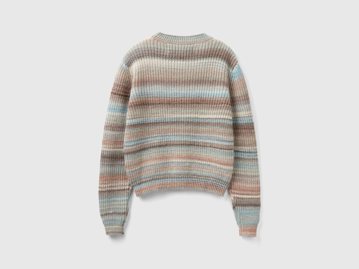 Maglione a righe