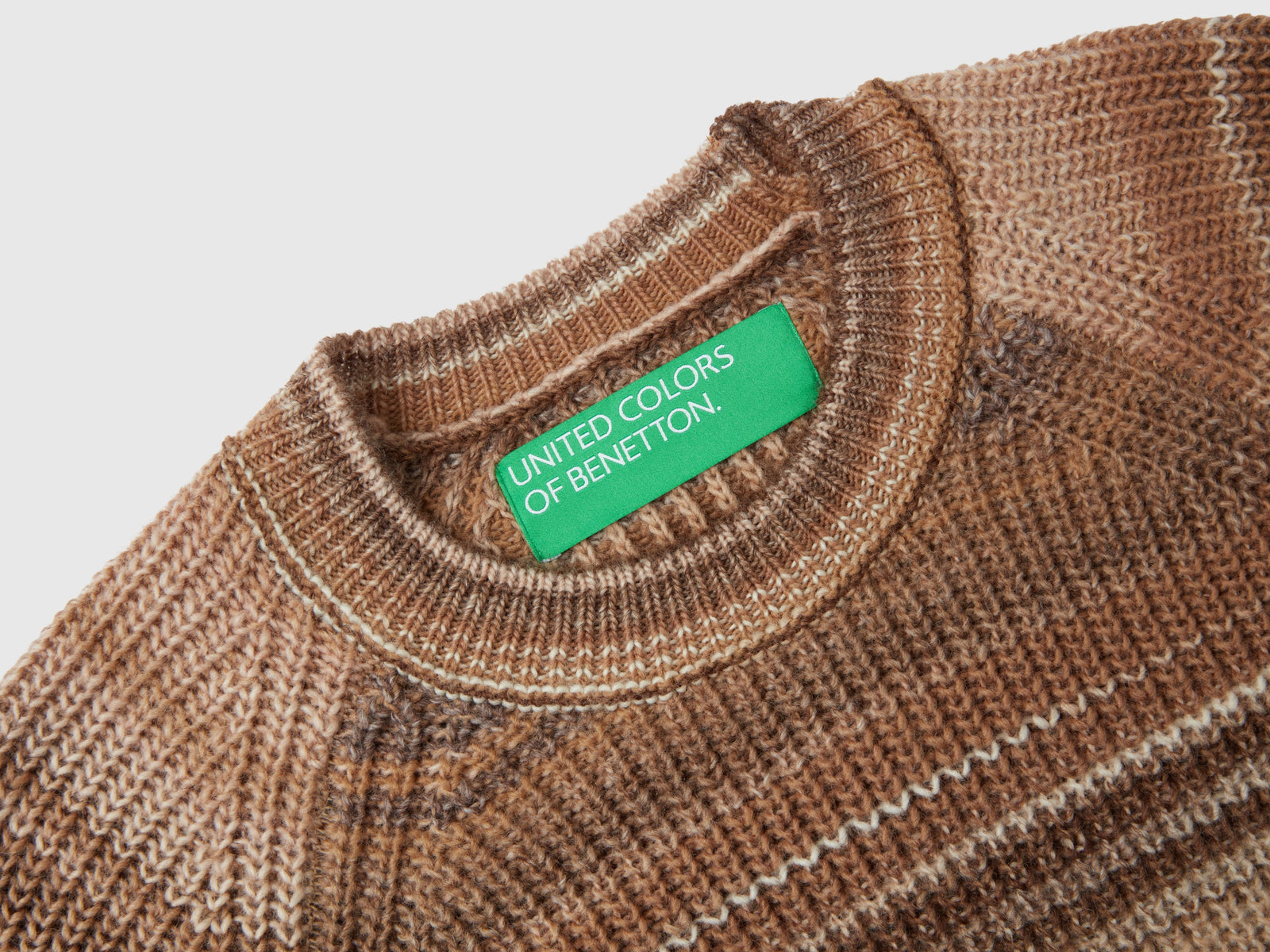 Maglia in misto lana da uomo multi-color 3 | Benetton Outlet