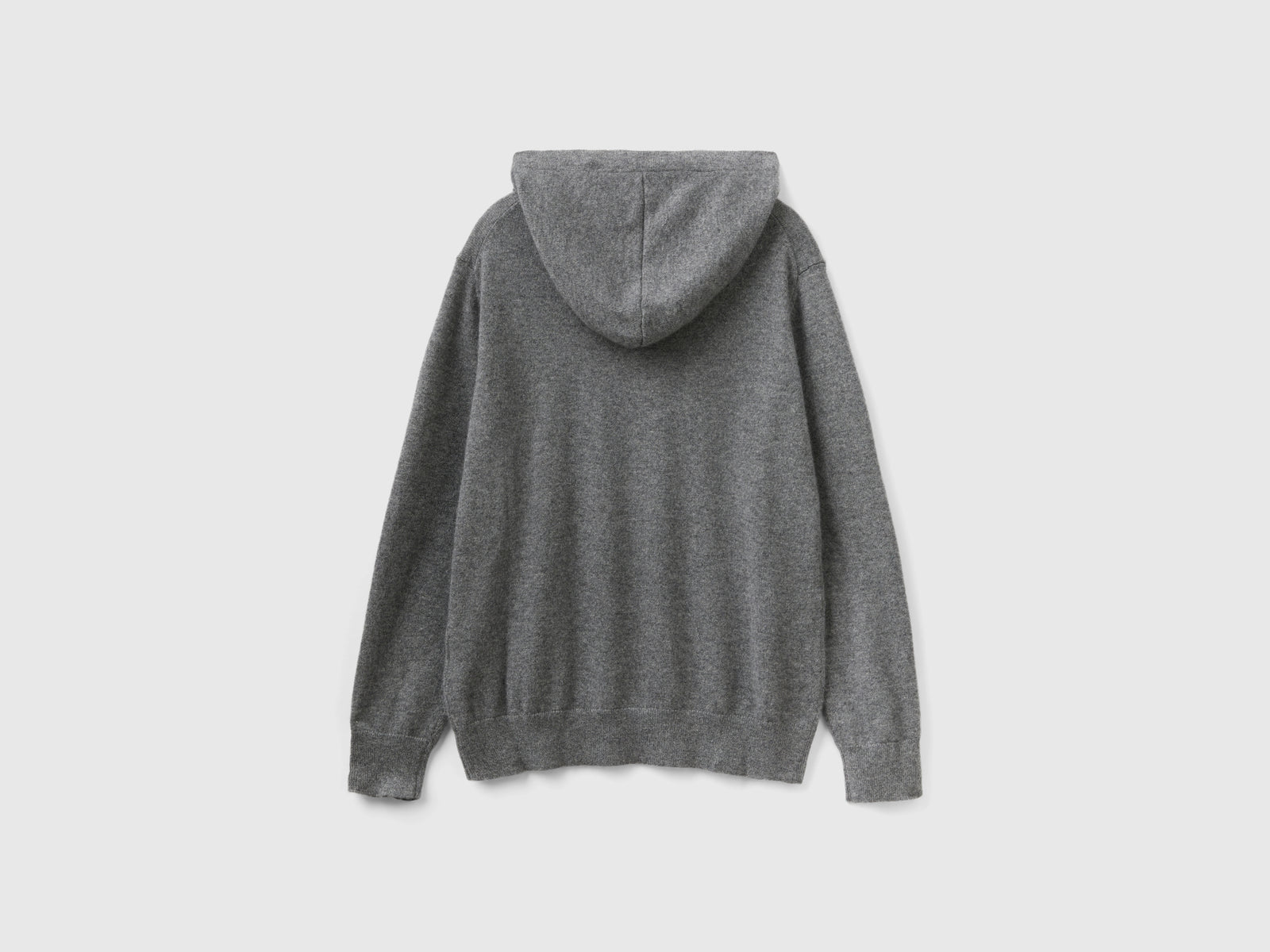 Maglia con cappuccio da donna grigio scuro 2 | Benetton Outlet