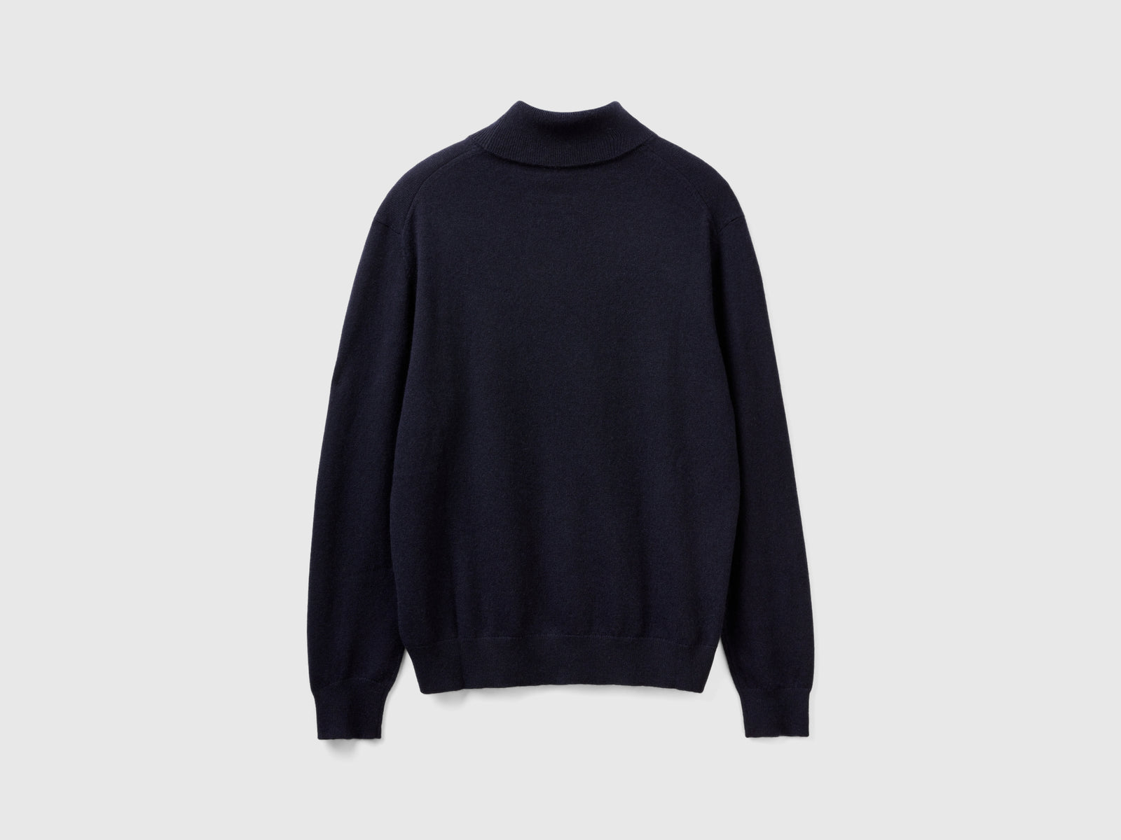 Dolcevita in puro cashmere da uomo blu scuro 2 | Benetton Outlet