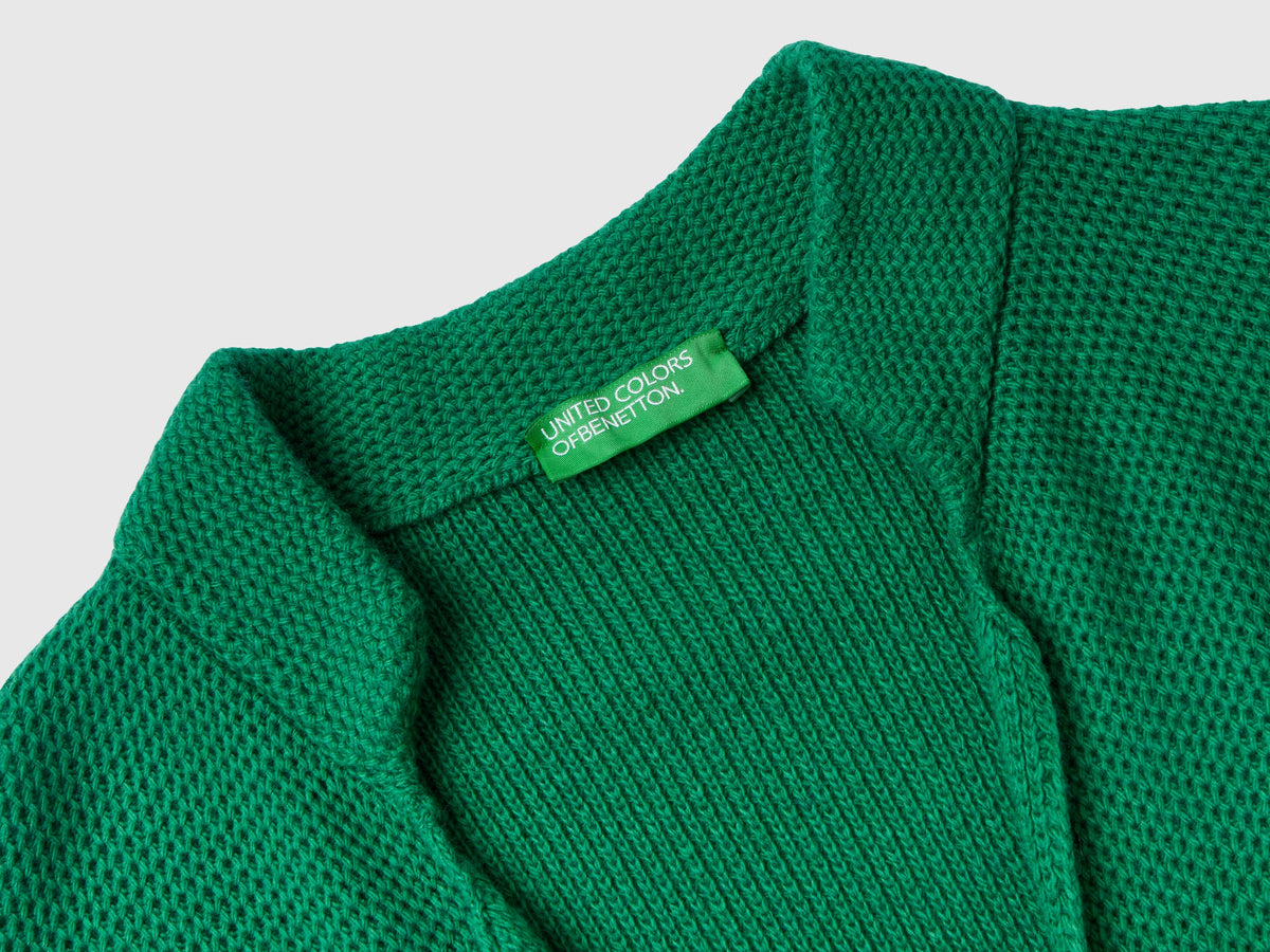 Giacca in maglia misto lana e cashmere