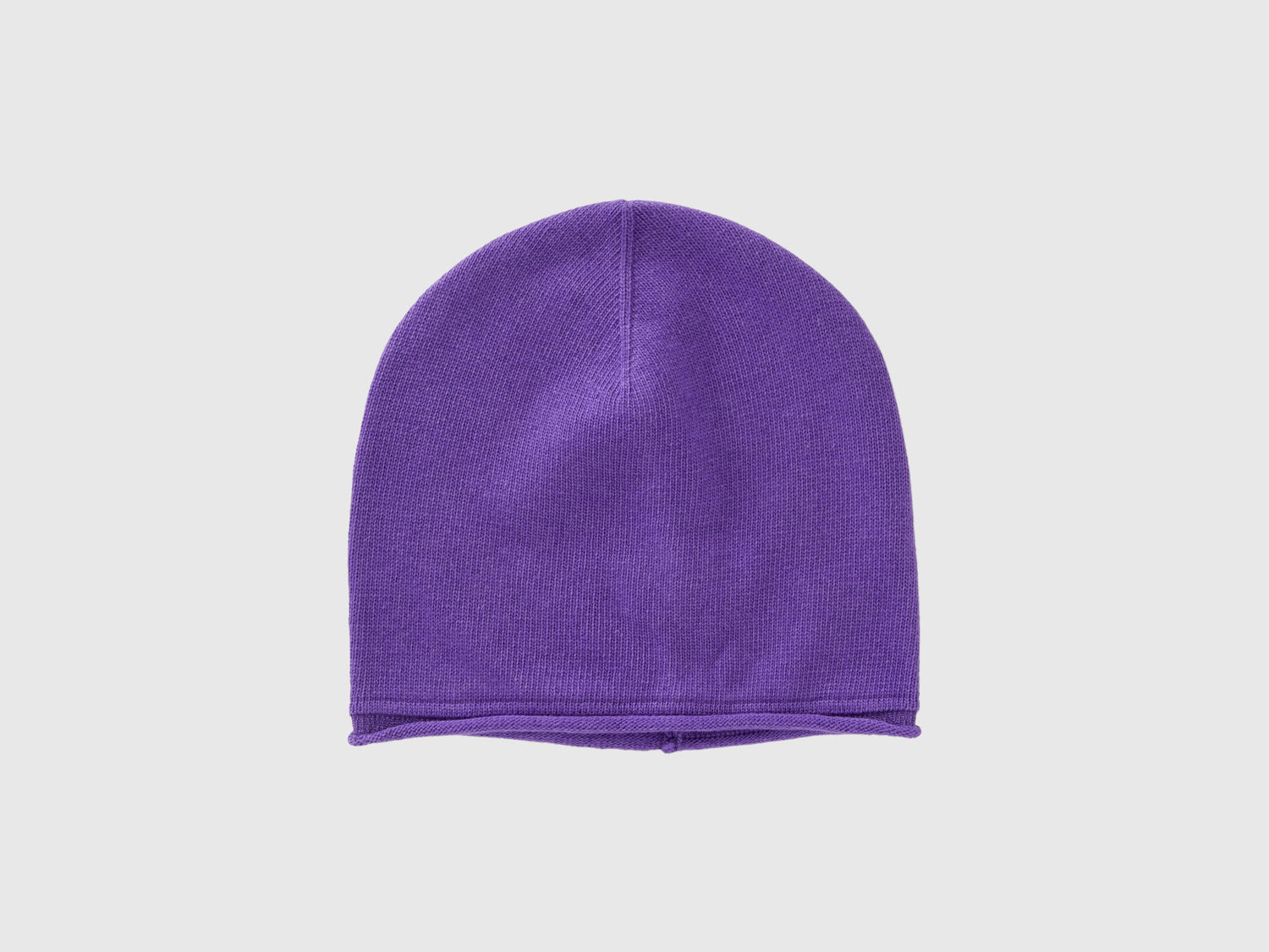 Cappello in misto cashmere da donna viola | Benetton Outlet