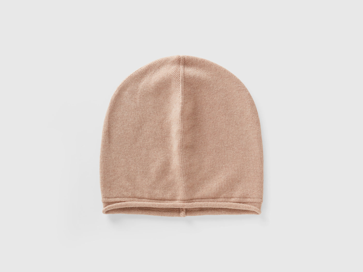 Cappello in misto cashmere da donna beige | Benetton Outlet