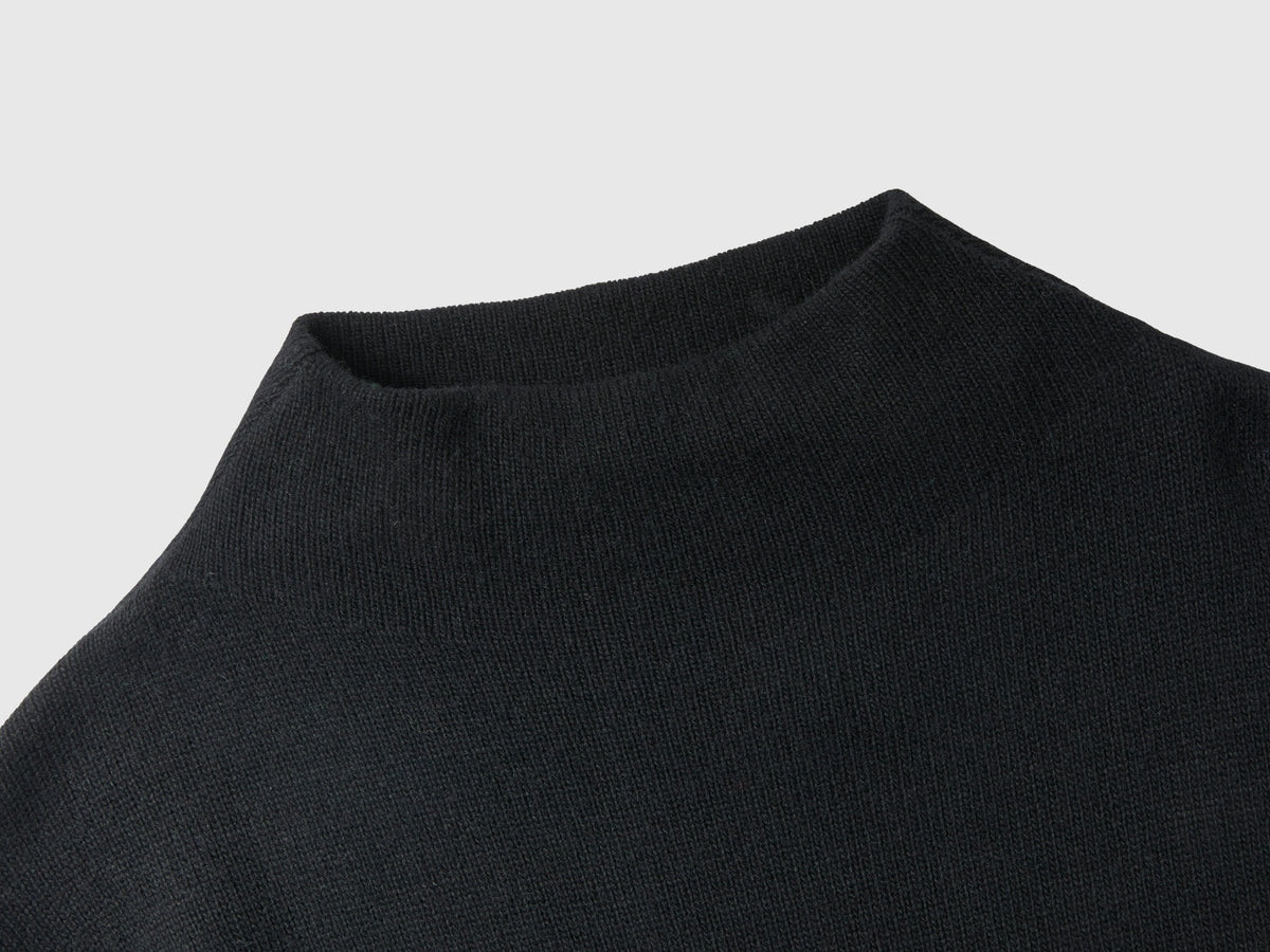 Vestito midi in misto cashmere