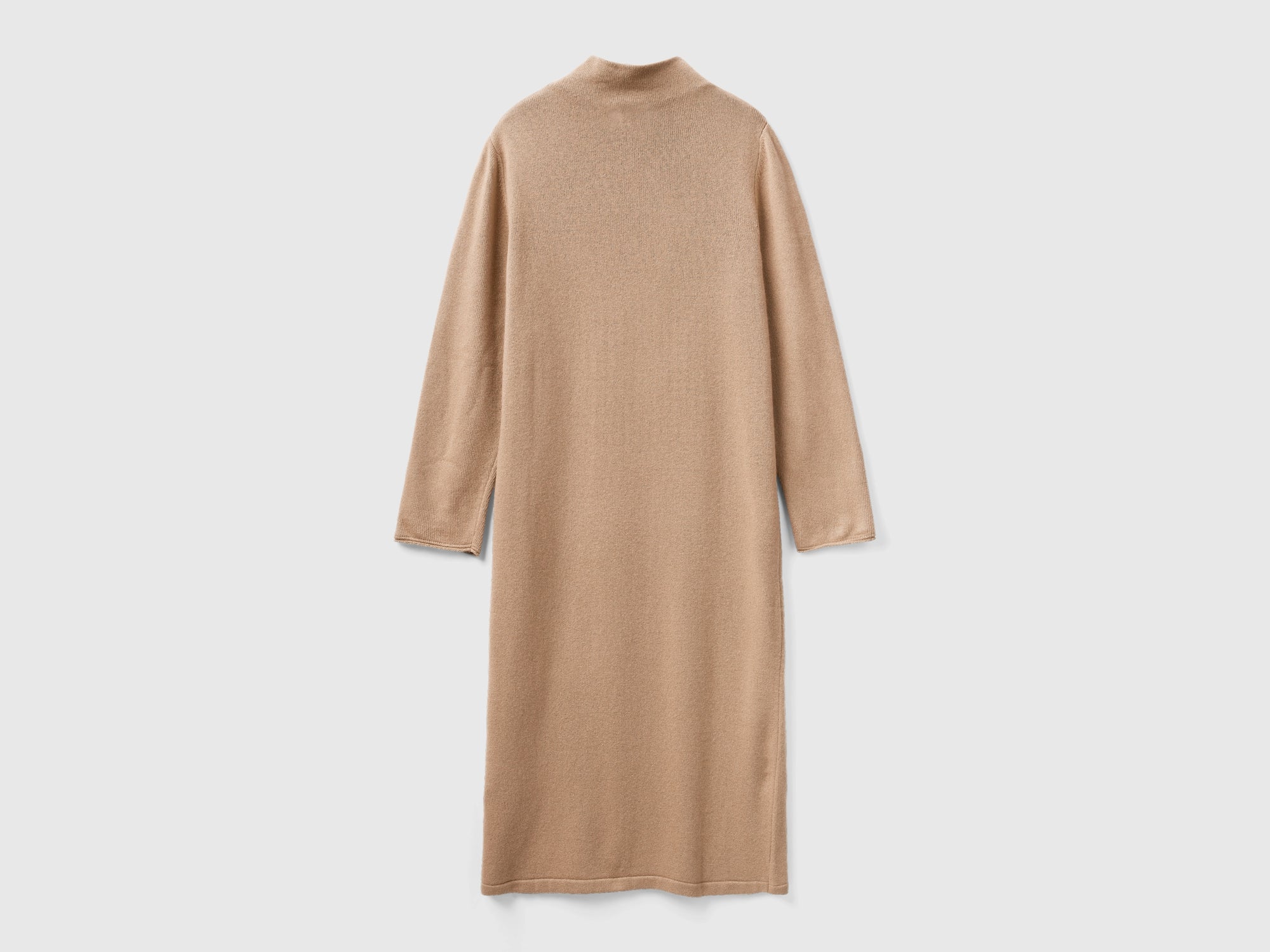 Cashmere blend midi dress da donna beige | Benetton Outlet Cashmere blend midi dress da donna beige | Benetton Outlet
