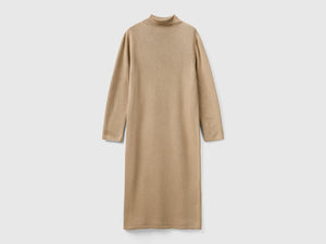 Vestito midi in misto cashmere