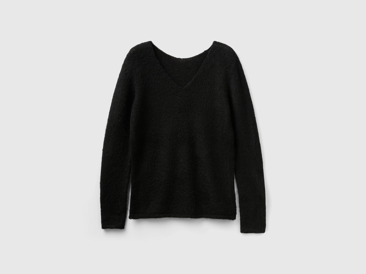 Maglia in misto mohair regular fit