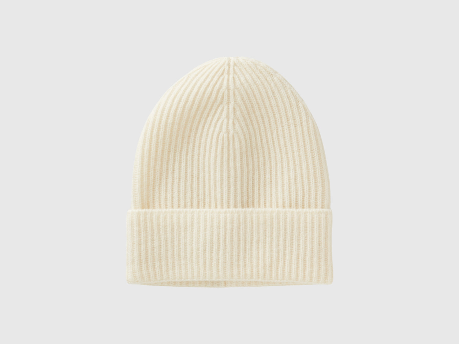 Cappellino in misto lana da donna bianco panna | Benetton Outlet