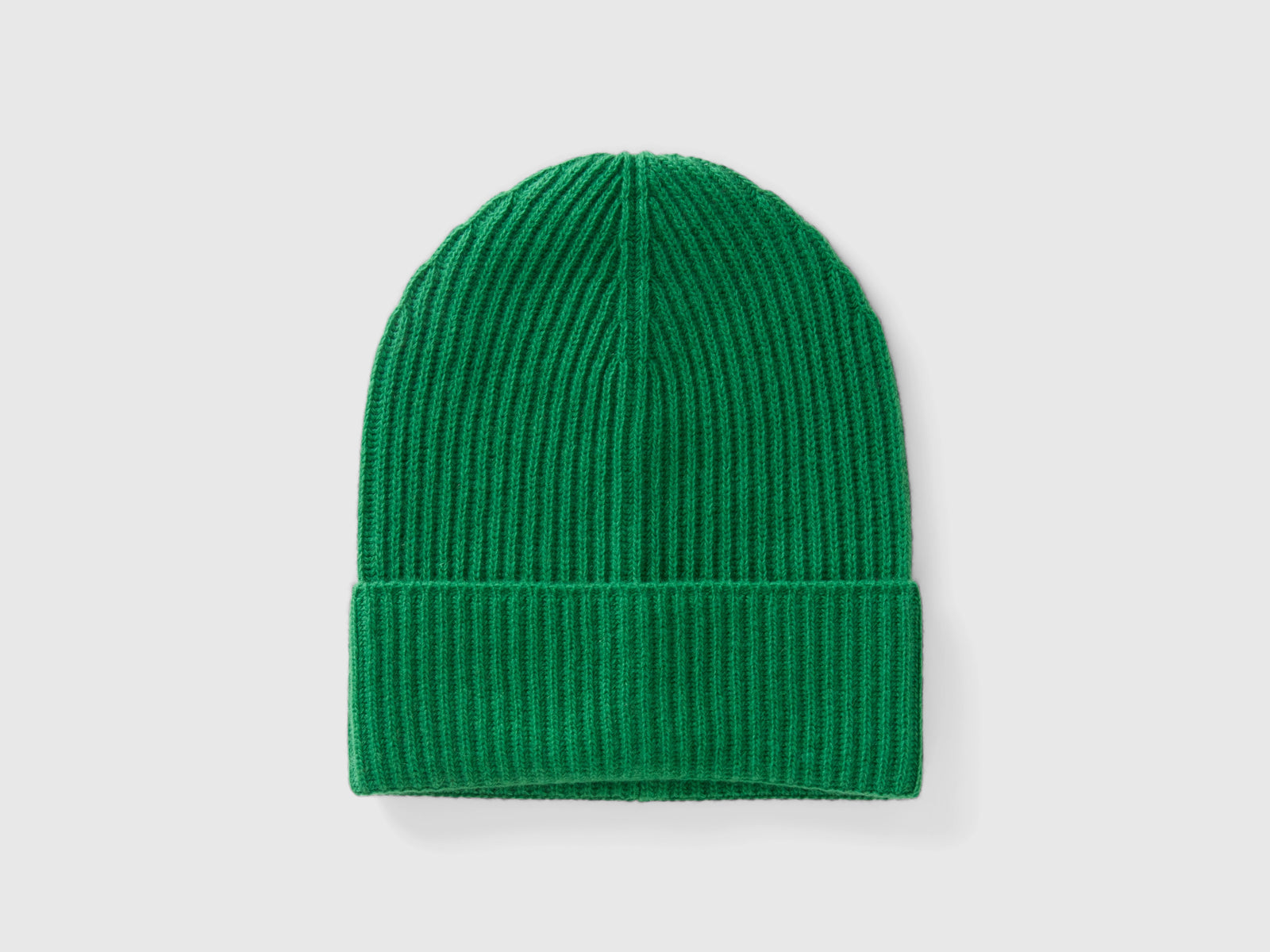 Cappellino in misto lana da donna verde | Benetton Outlet
