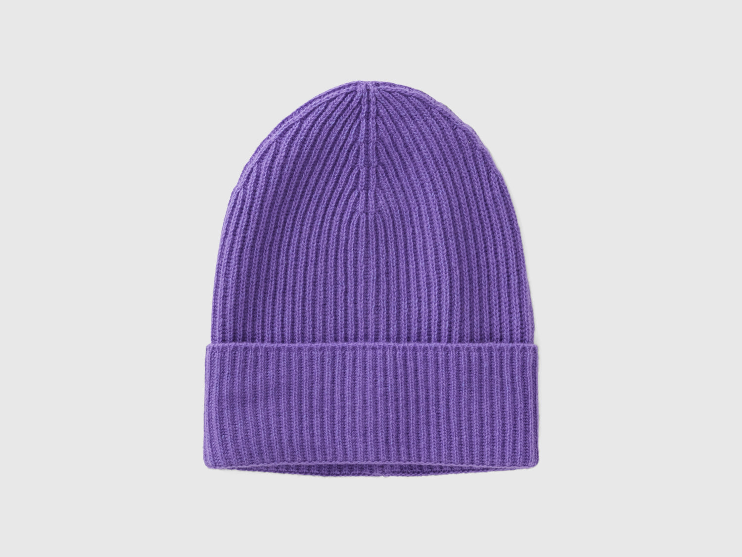 Cappellino in misto lana da donna viola | Benetton Outlet
