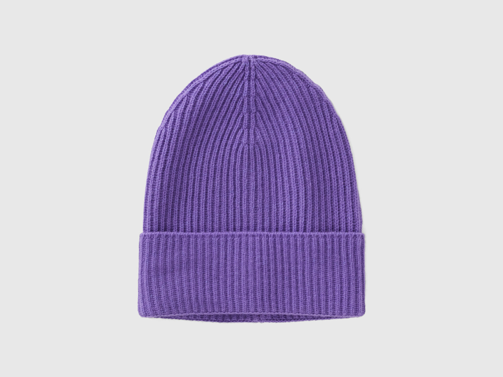 Cappellino in misto lana da donna viola | Benetton Outlet