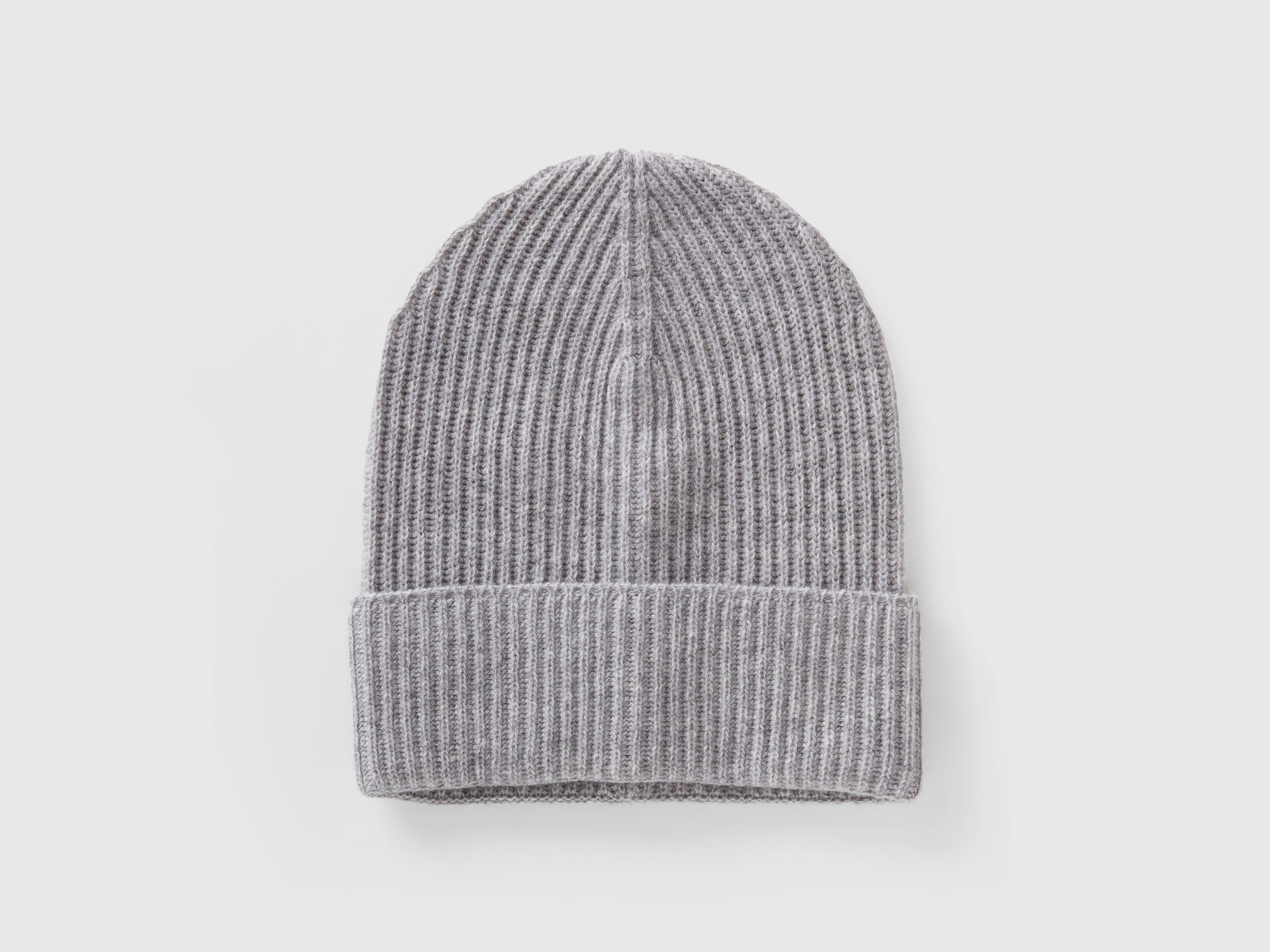 Cappellino in misto lana da donna grigio chiaro | Benetton Outlet