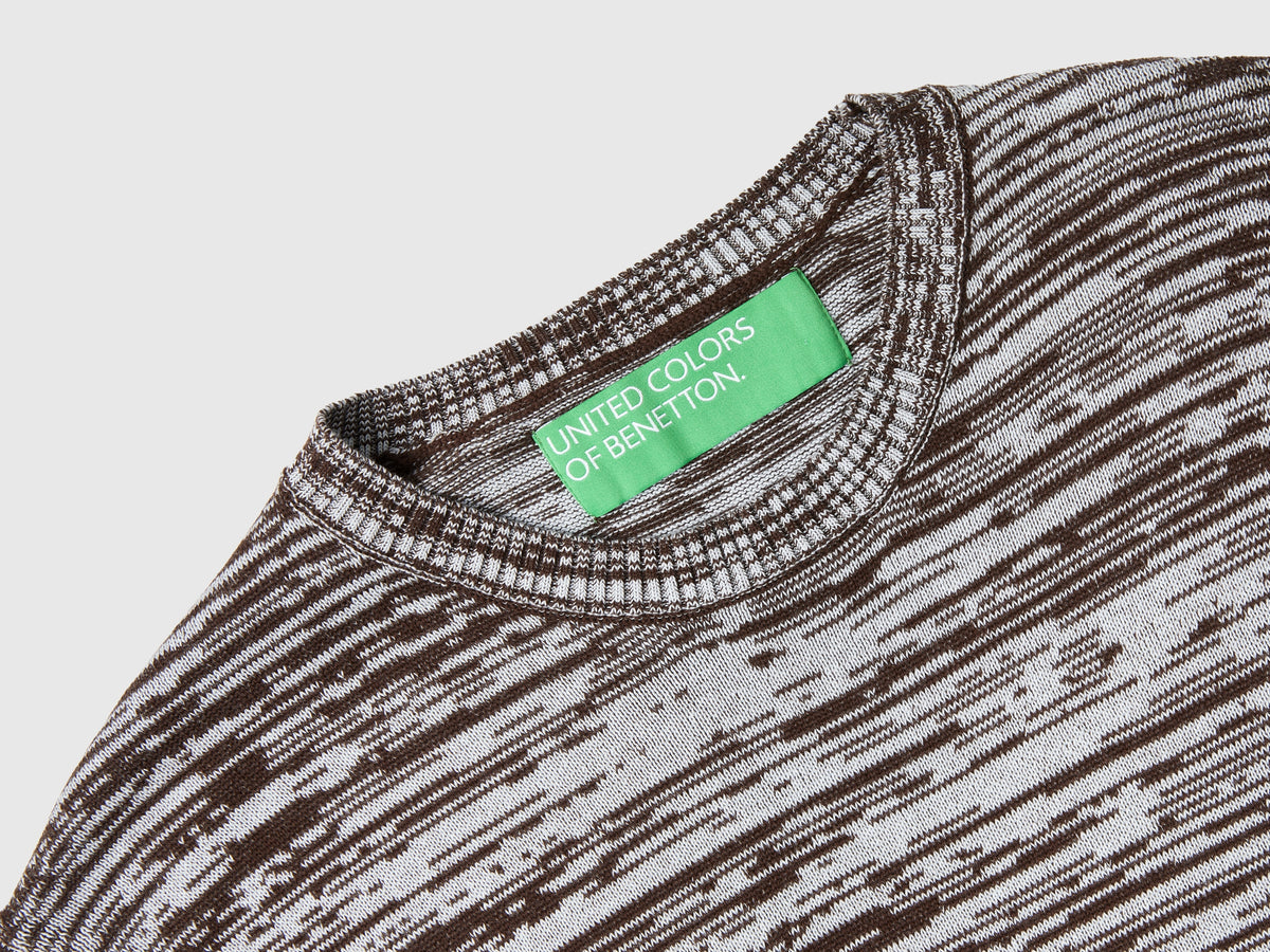 Maglia con motivo a righe