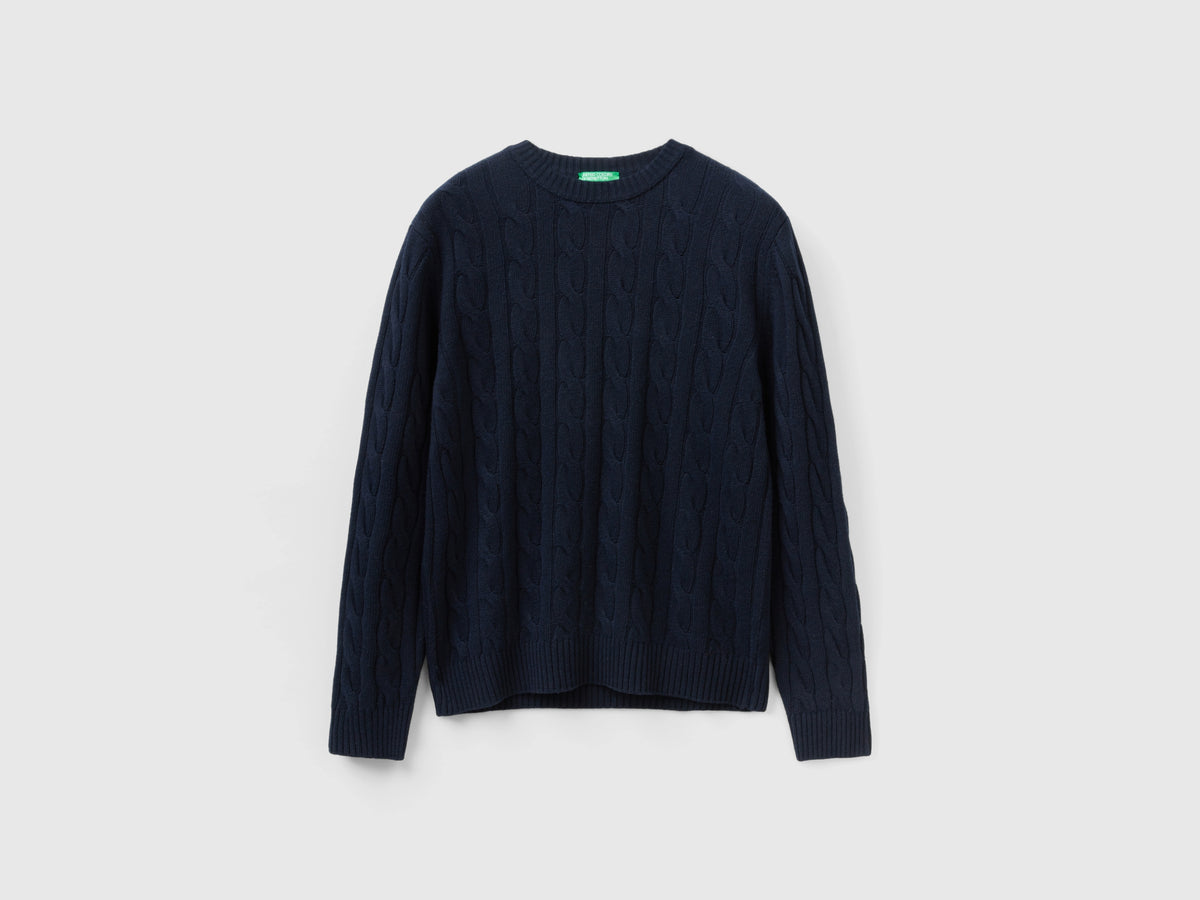 Wool Maglie Cashmere Benetton Benetton Maglioni Uomo Benetton