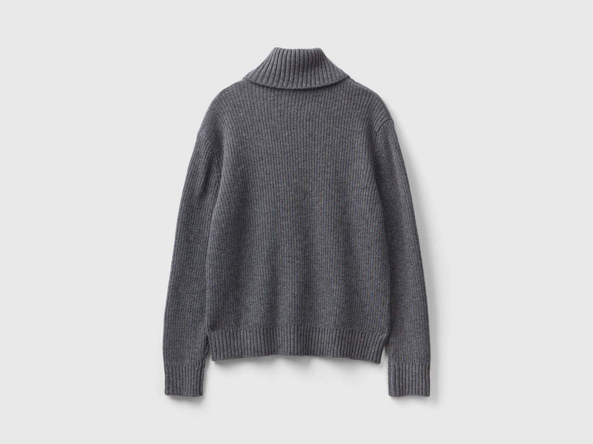 Maglione dolcevita lavorato