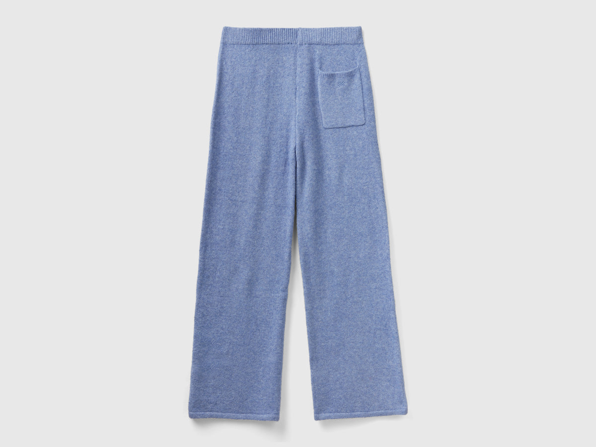 Pantaloni in filato riciclato