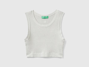 Brassiere a costine con lurex