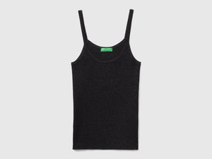 Canotta stretch con lurex