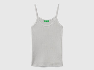 Canotta stretch con lurex
