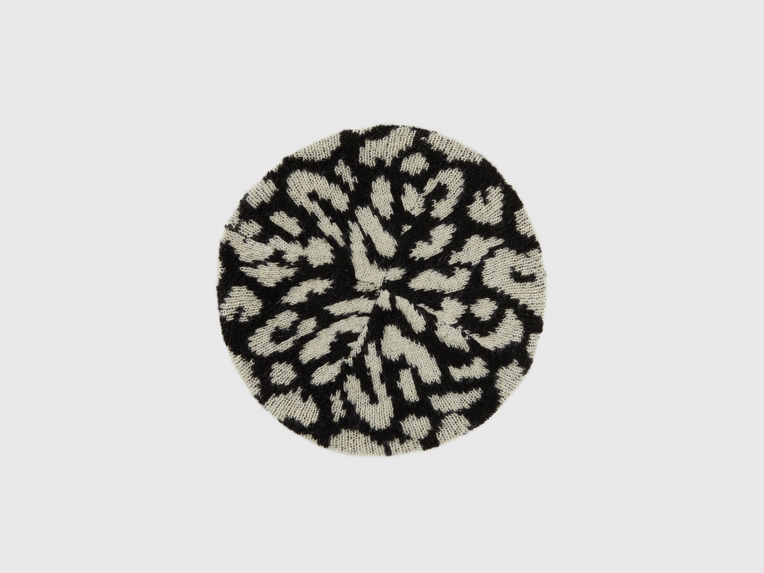 Basco animalier in misto mohair da donna multi-color | Benetton Outlet