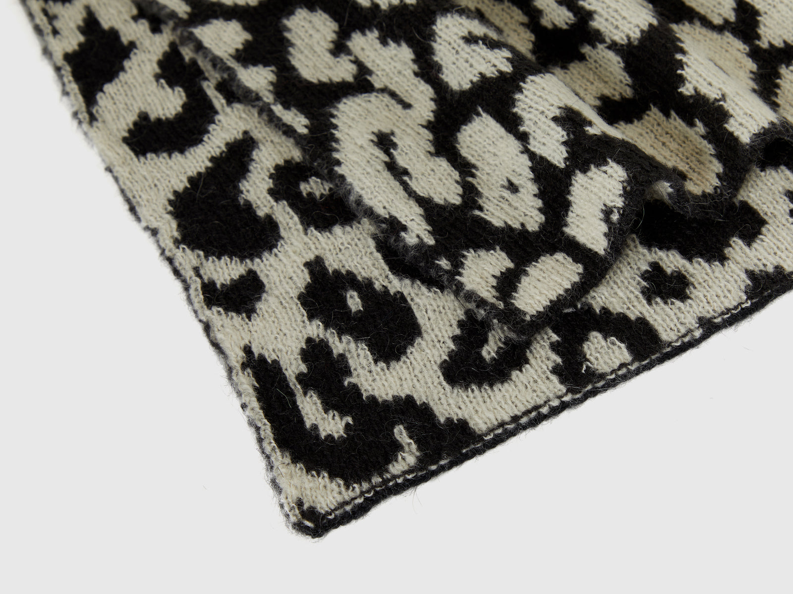 Sciarpa animalier in misto mohair da donna multi-color 2 | Benetton Outlet