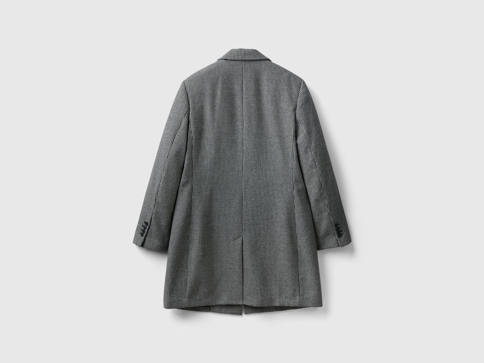 Cappotto leggero pied de poule da donna grigio 2 | Benetton Outlet