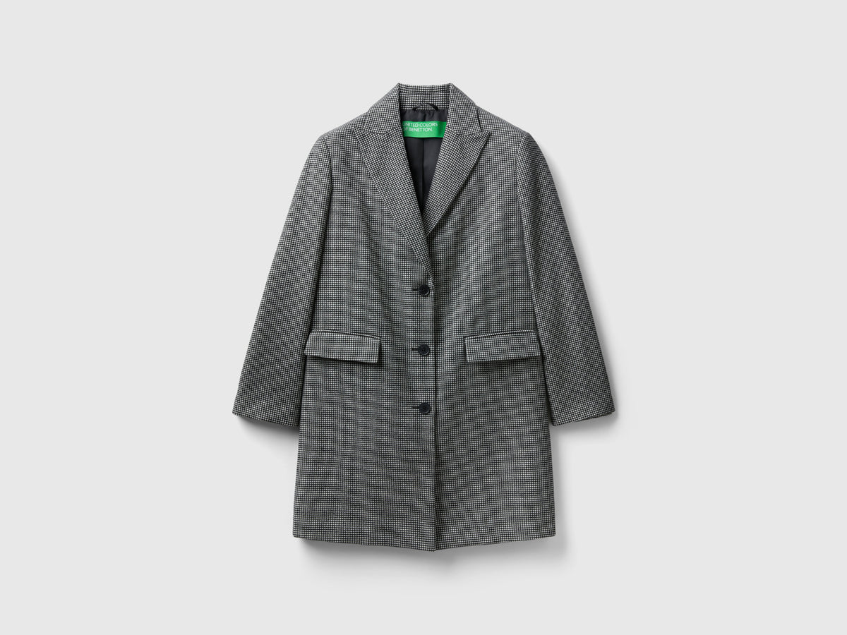 Cappotto leggero pied de poule