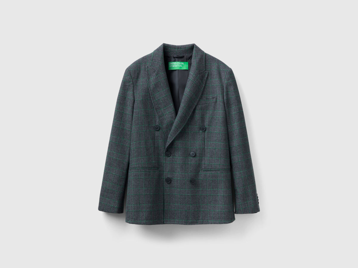 Chaqueta cruzada Príncipe de Gales