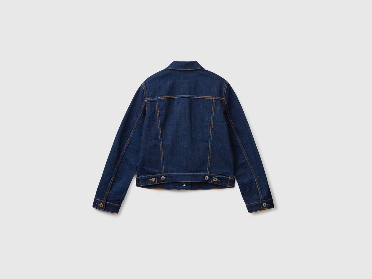 Giacca in denim scuro boxy fit