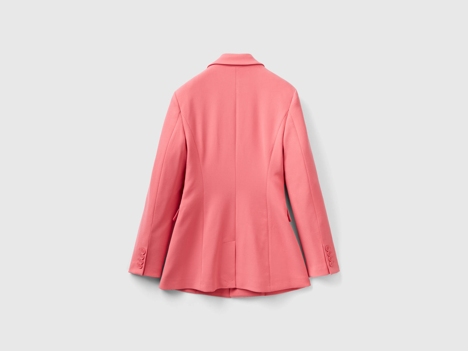 Giacca sciancrata da donna rosa 2 | Benetton Outlet