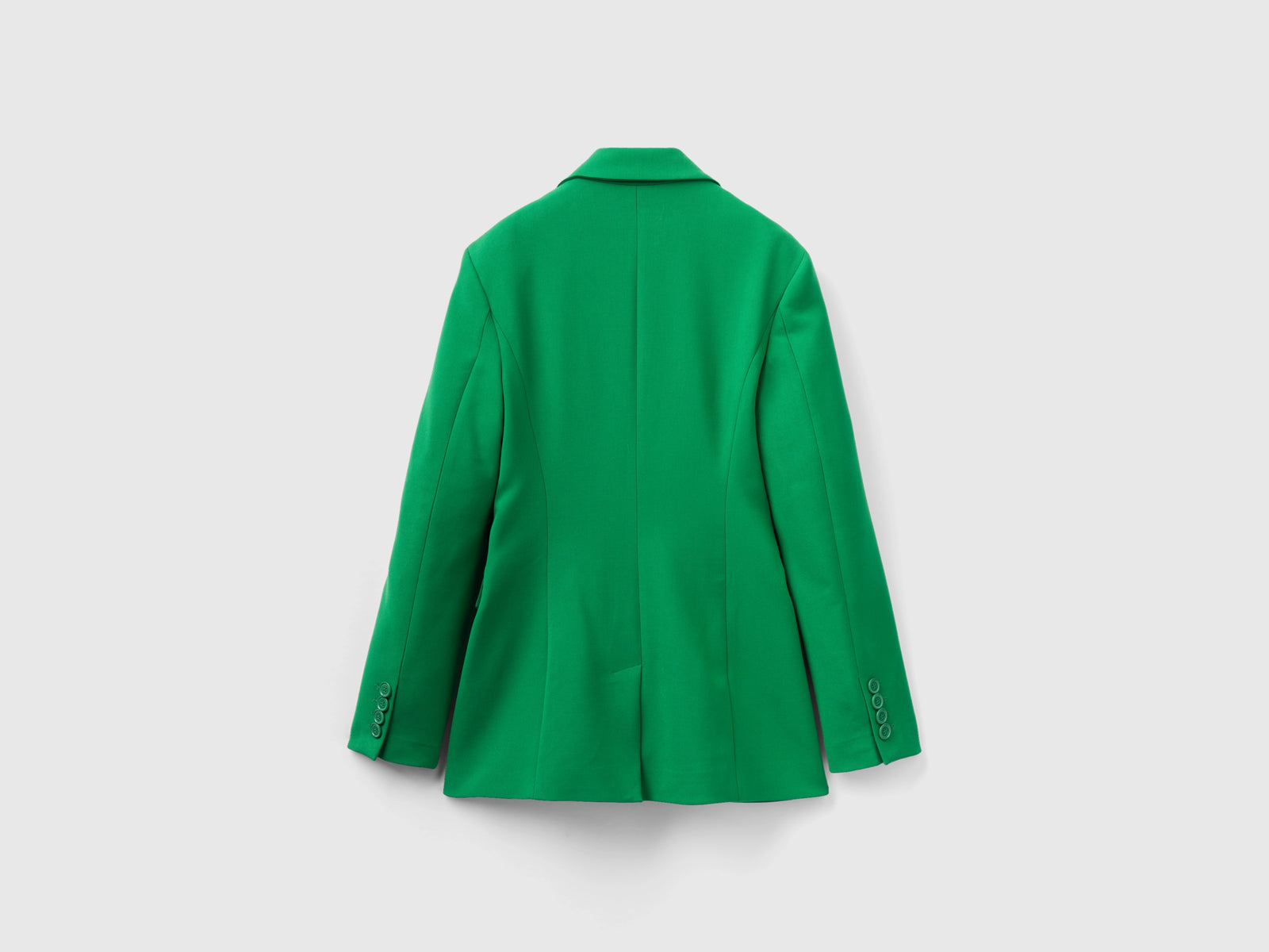 Giacca sciancrata da donna verde 2 | Benetton Outlet