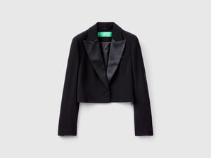 Cropped blazer