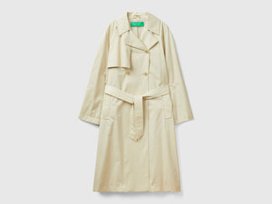 Trench midi doppiopetto