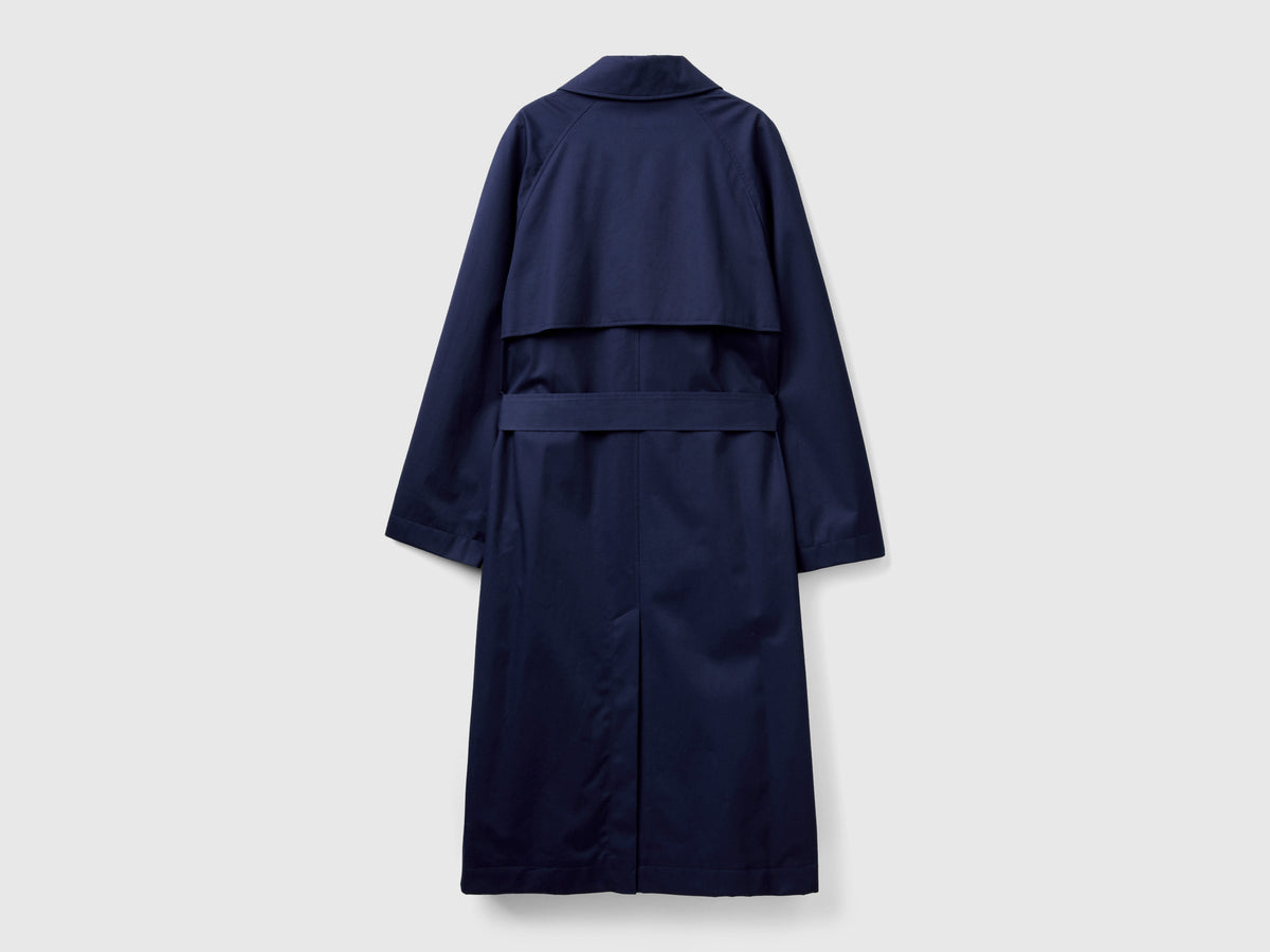 Trench midi doppiopetto