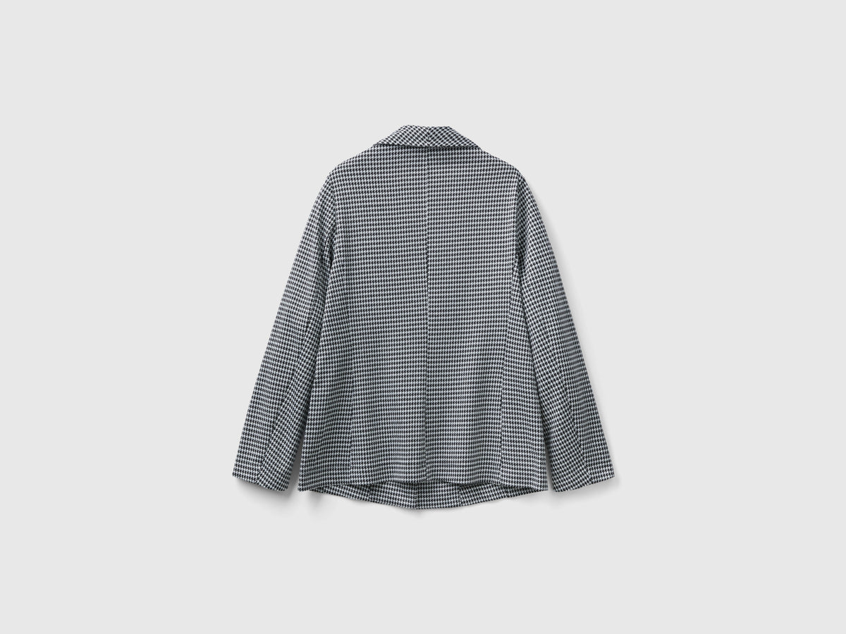 Blazer pied de poule