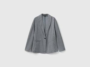 Blazer pied de poule