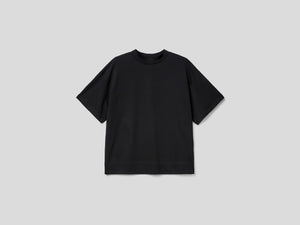 T-shirt con collo a fascetta