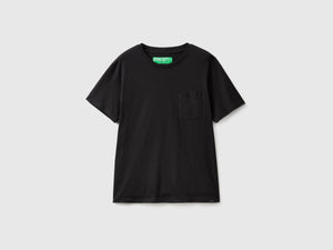 T-shirt 100% cotone con taschino