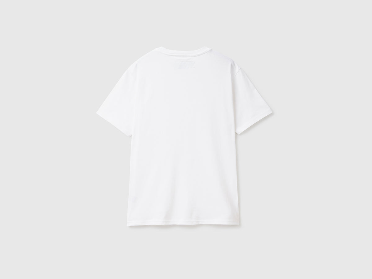 T-shirt 100% cotone con taschino