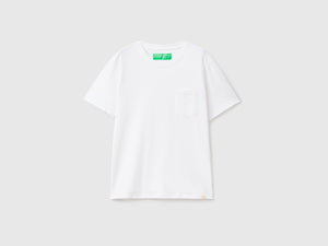 T-shirt 100% cotone con taschino