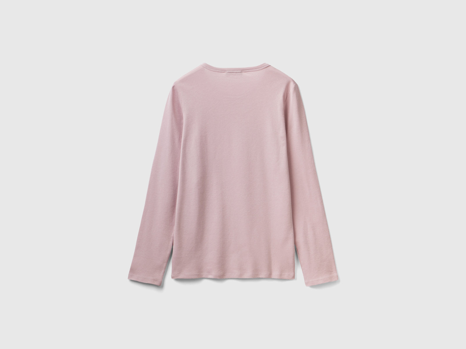 T-shirt a manica lunga da donna lilla 2 | Benetton Outlet
